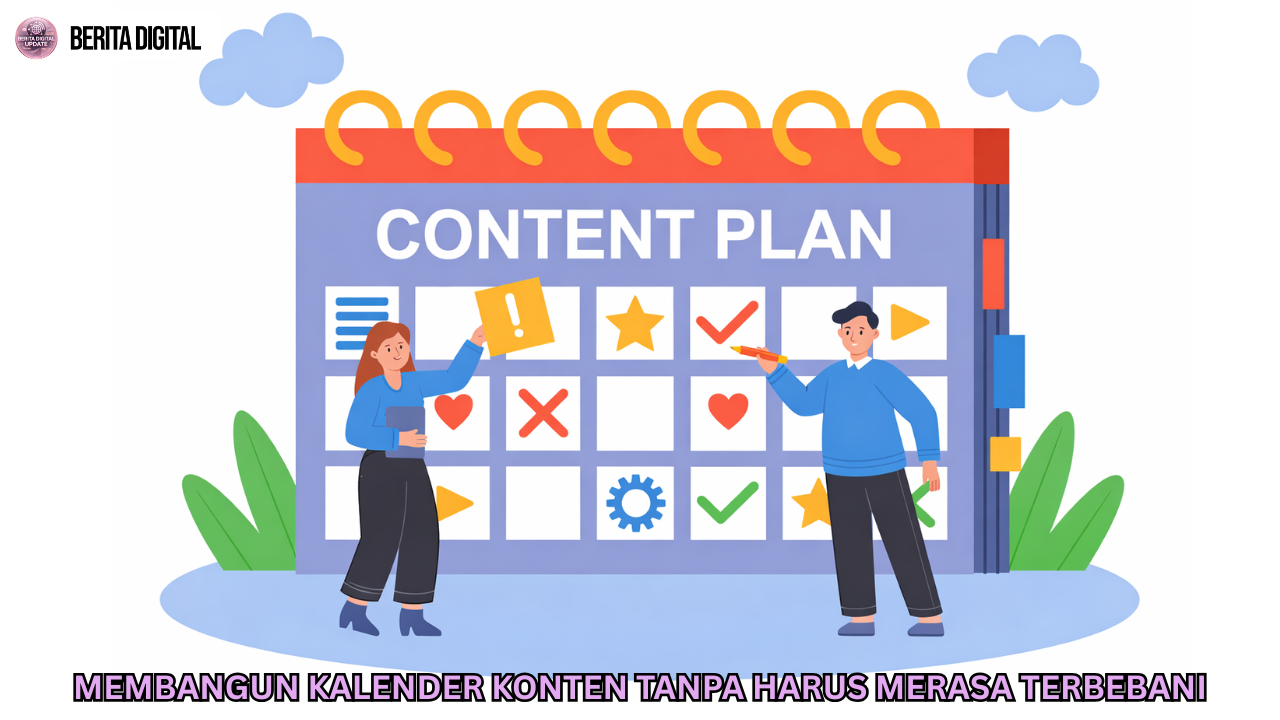 Membangun Kalender Konten Tanpa Harus Merasa Terbebani
