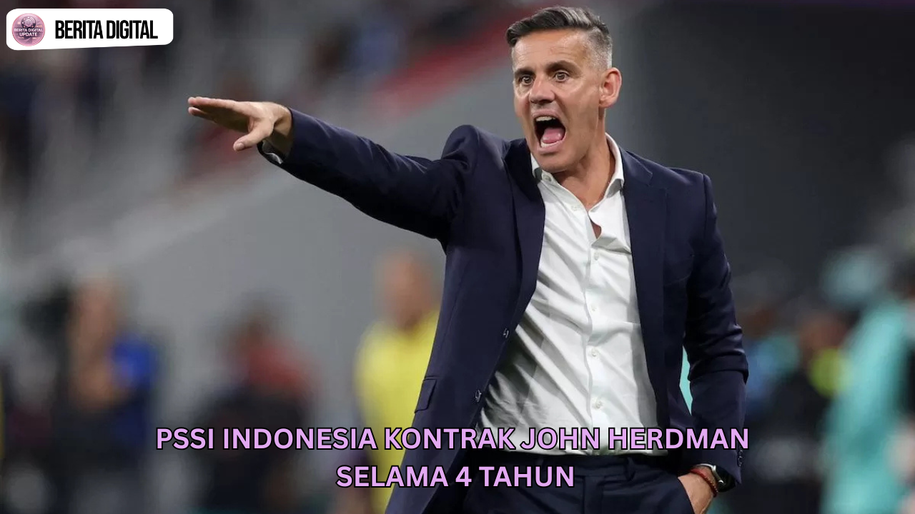 PSSI Indonesia Kontrak John Herdman Selama 4 Tahun