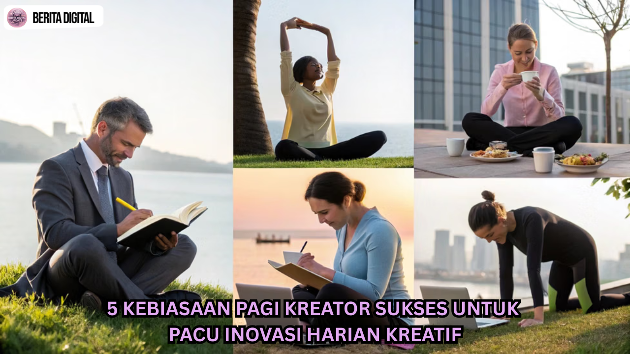 5 Kebiasaan Pagi Kreator Sukses untuk Pacu Inovasi Harian Kreatif