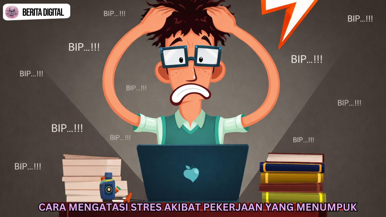 Cara Mengatasi Stres Akibat Pekerjaan yang Menumpuk