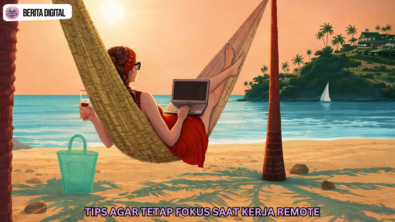 Tips Agar Tetap Fokus Saat Kerja Remote