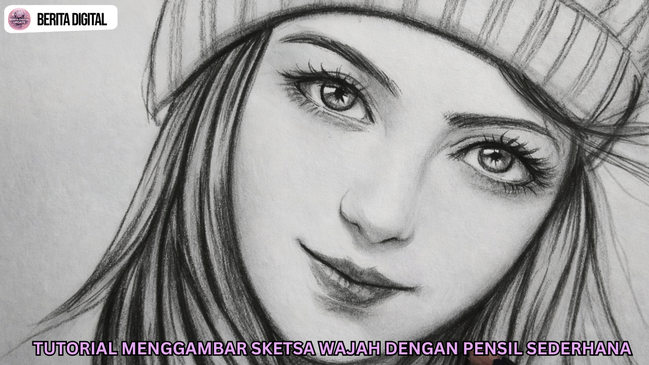 Tutorial Menggambar Sketsa Wajah dengan Pensil Sederhana