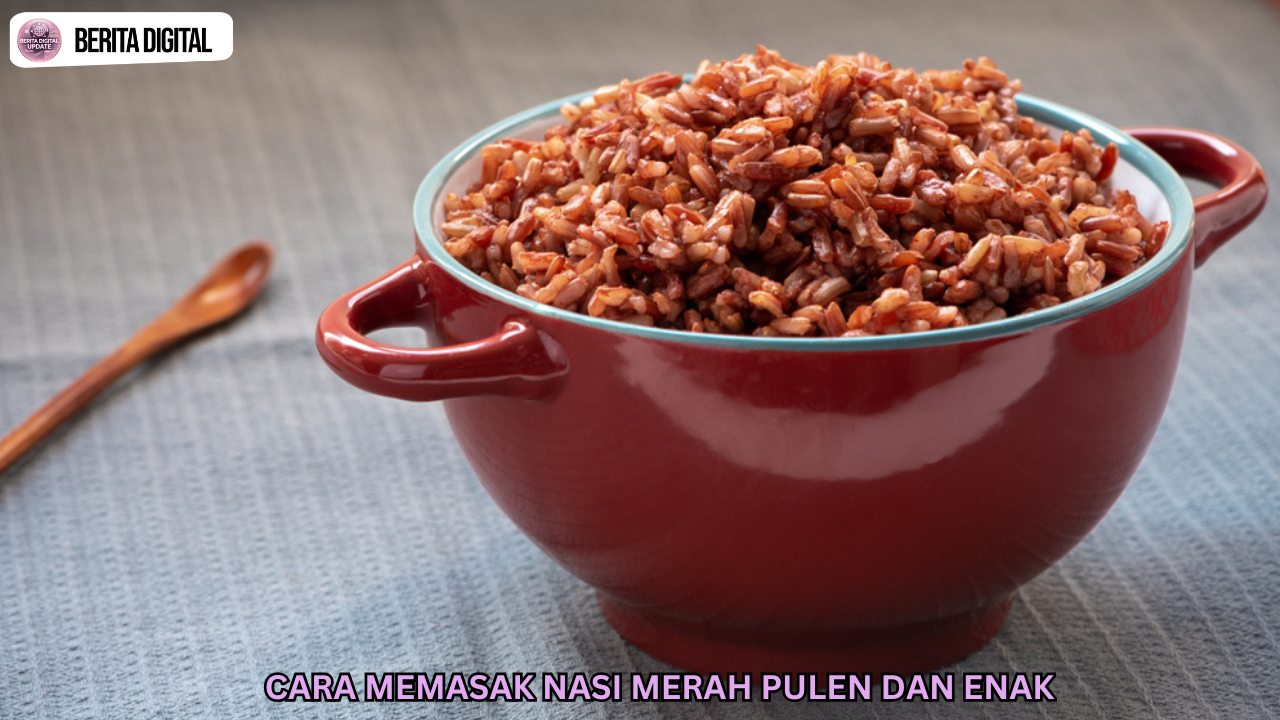 Cara Memasak Nasi Merah Pulen dan Enak