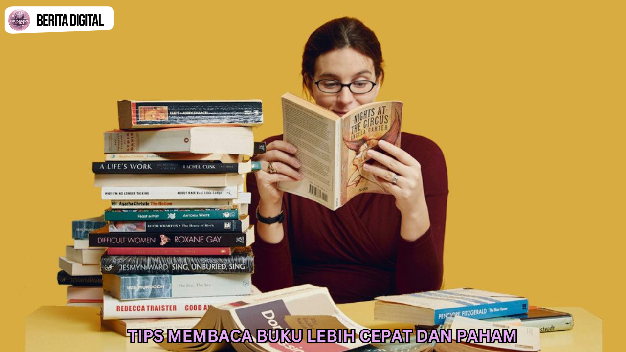 Tips Membaca Buku Lebih Cepat dan Paham